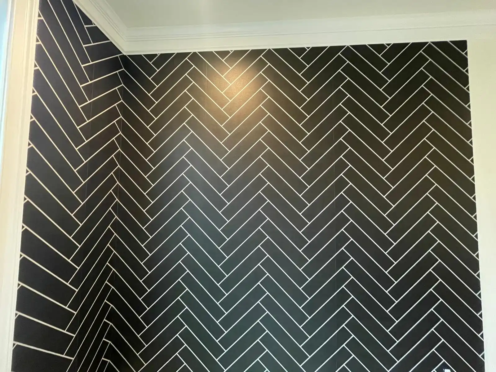 Historic home wallpaper installation Fort Worth TX